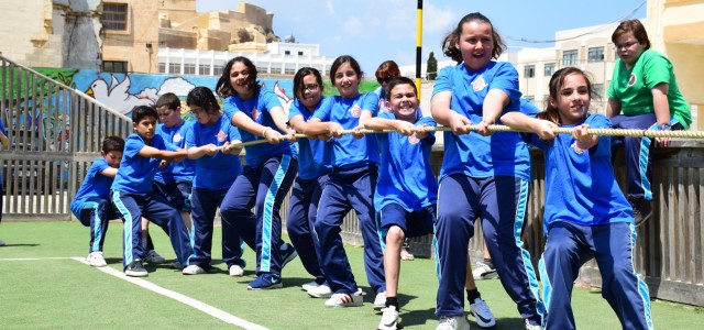 REDCOATS AT THE GOZO COLLEGE SECONDARY SCHOOL