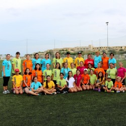 PARENTS PLAY SOFTBALL AT EWOS