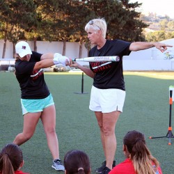 CONNIE MAY & LISA NORRIS FOR A REDCOATS TRAINING CAMP