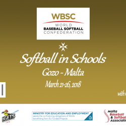 WBSC RENEWS SUPPORT FOR SOFTBALL AT SCHOOLS